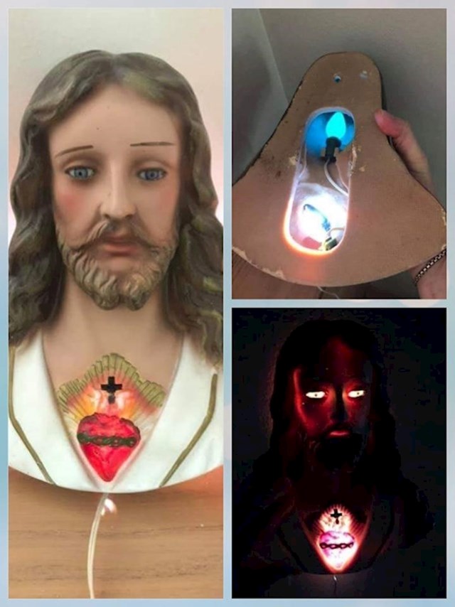 Kupila je "umirujuću" lampu Isusa