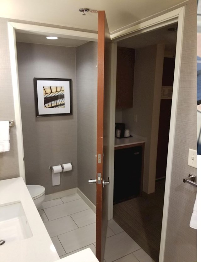 Vrata uz pomoću kojih možete zatvoriti čitavu kupaonu ili samo WC