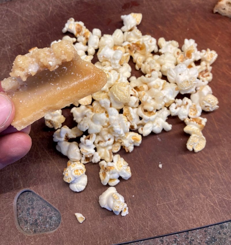 U kokicama sam našao ovu odvratnu stvar za koju mislim da je kost