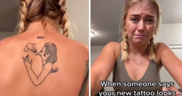 Željela je tetovažu kako grli svog anđela čuvara, sad joj se smije čitav internet