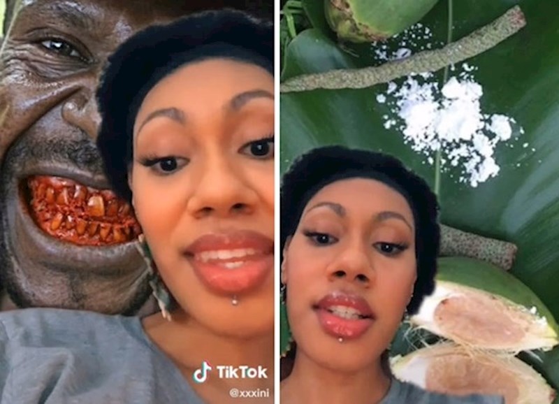 U Papua Novoj Gvineji normalno je žvakati orahe zbog koji usta budu crvena danima