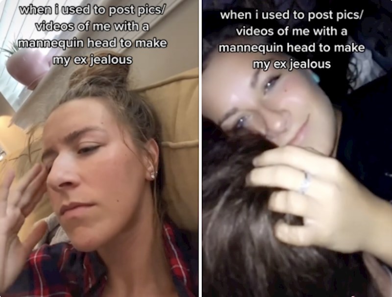 Slikala sam se kako grlim lutku da bivši bude ljubomoran