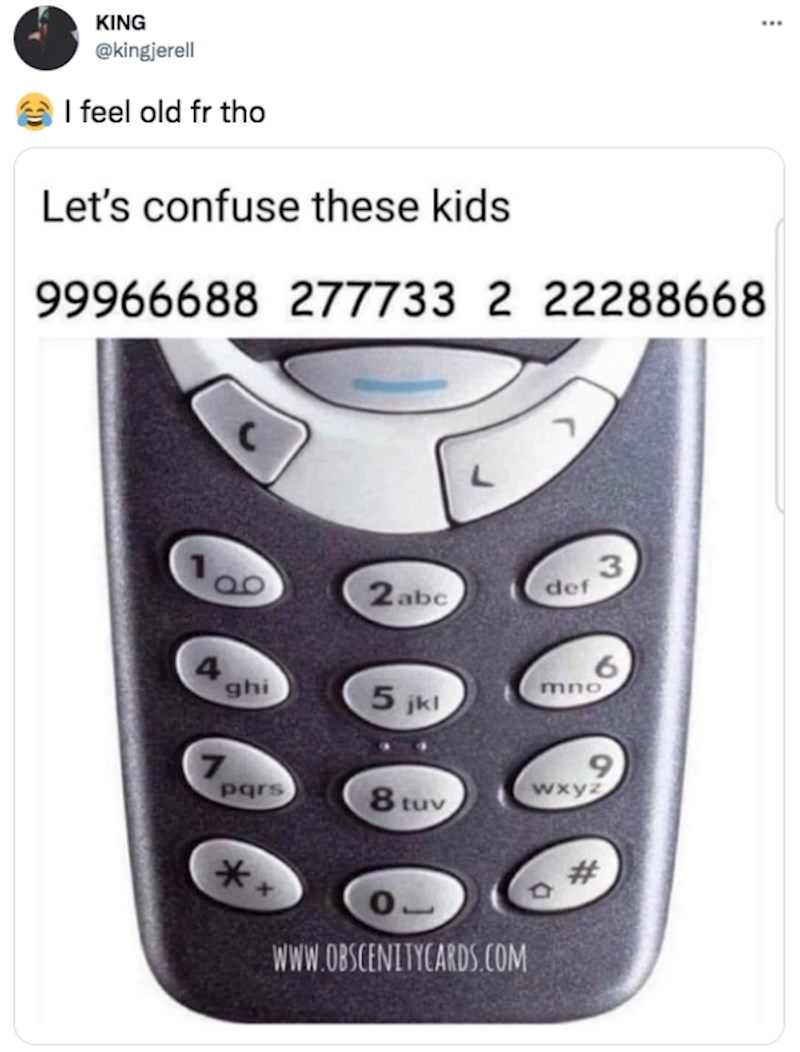 Sjećate se kad su se ovako pisale poruke?