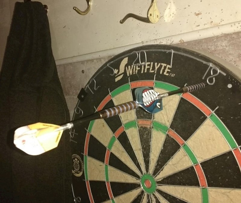 "Moj prijatelj je ispalio strelicu u drugu strelicu, u stilu Robina Hooda.”