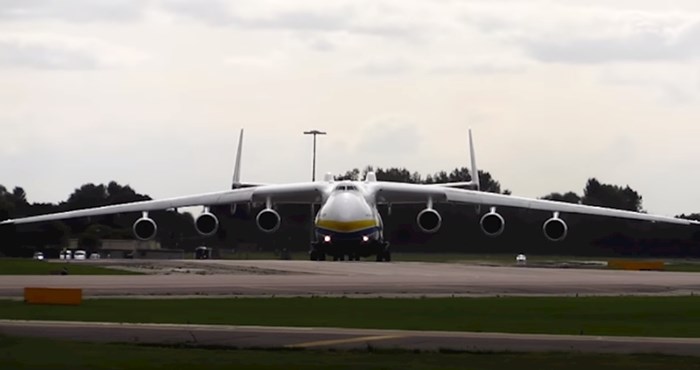 Ovo je najveći i najteži avion na svijetu, morate vidjeti kako izgleda njegovo polijetanje