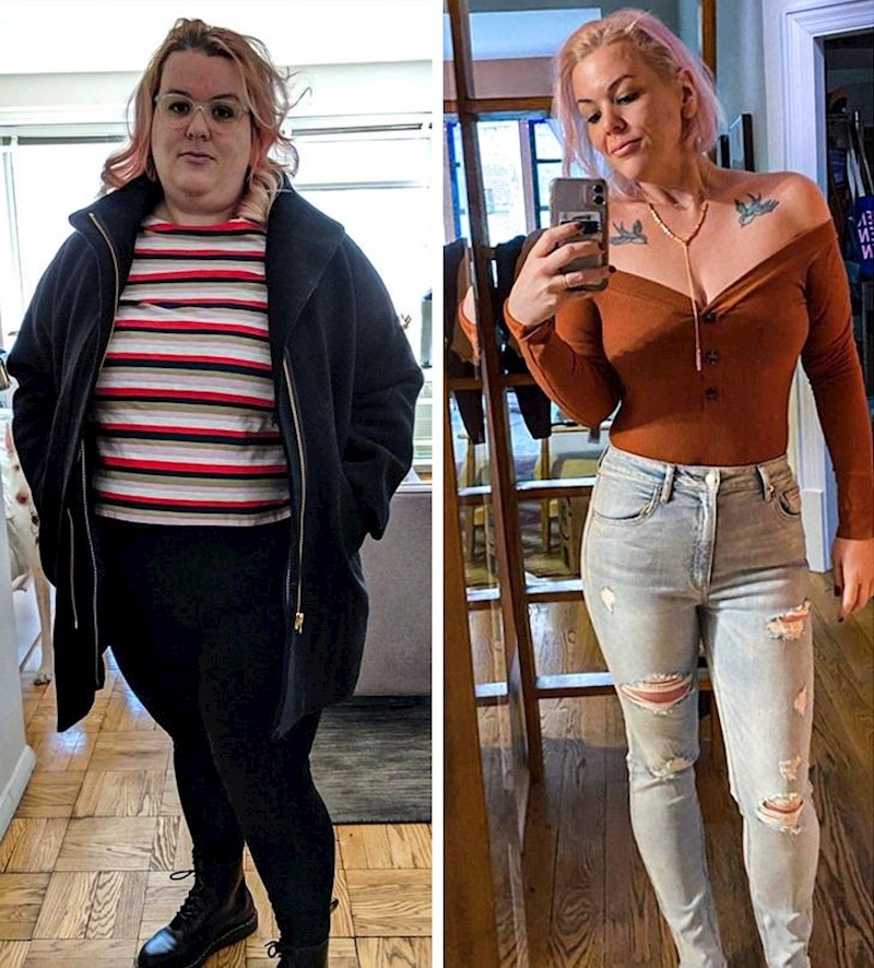 Ušla sam u veličinu S nakon XXL