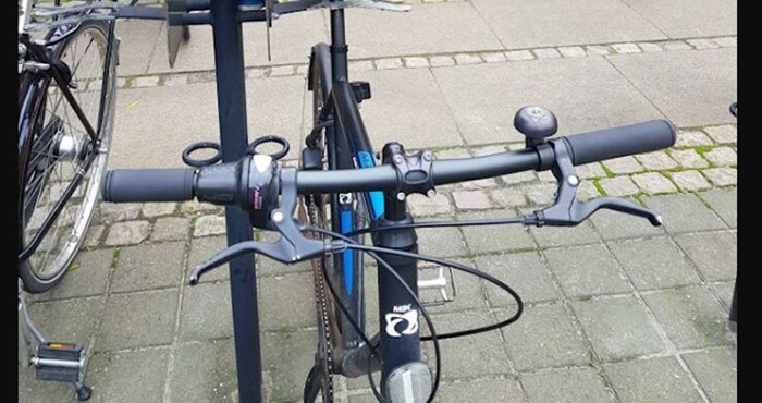 Parking za bicikle s genijalnim dodatkom