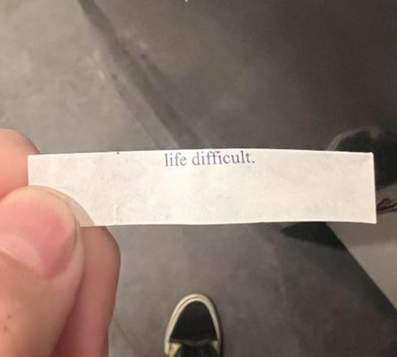 Izgleda da je ovo moja sreća