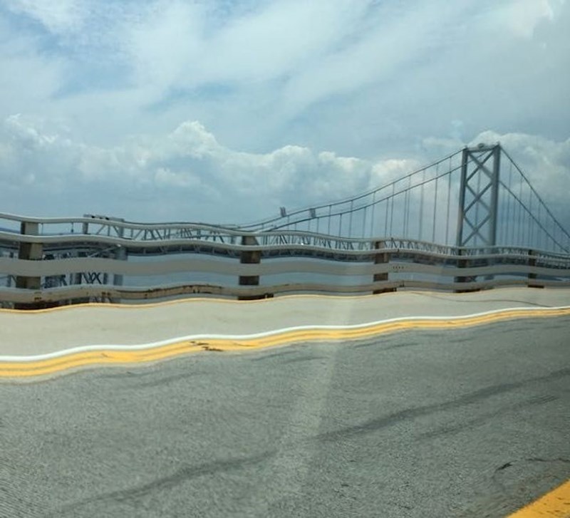 Uslikao je ovo točno u trenutku kad je mama prešla preko ležećeg policajca