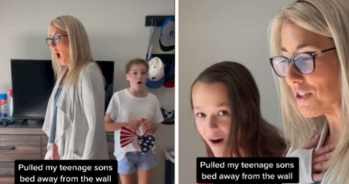 Viralni video: Mama je odlučila vidjeti što sin skriva iza kreveta, internet (i ona) su u šoku