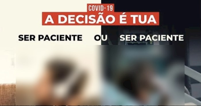 Kampanja protiv COVID-a u Portugalu jedna je od najboljih na svijetu, svi pričaju o ovom plakatu
