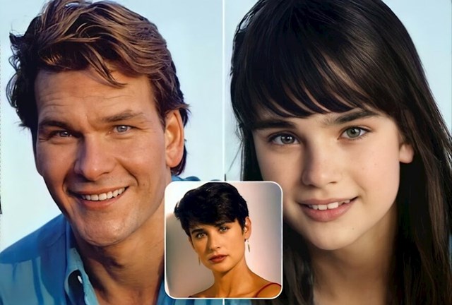 Patrick Swayze i Demi Moore (The Ghost)