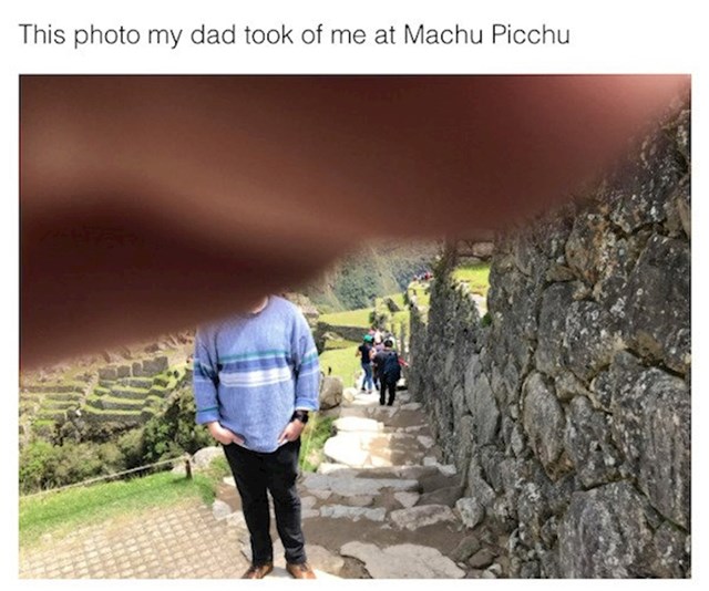 Hvala tati na uspomeni s Machu Picchua