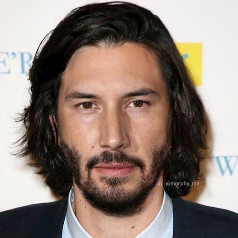 Keanu Reeves + Adam Driver