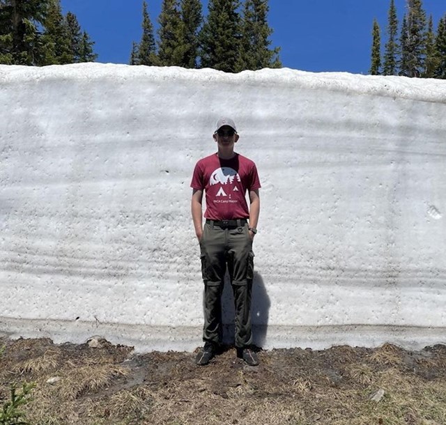 Ovo su nanosi snijega u Wyomingu