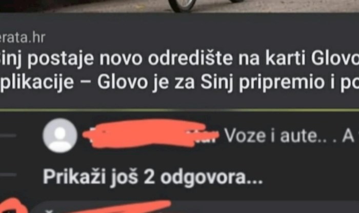 Glovo aplikacija stigla je i u Sinj, ljudi su postavili logično pitanje koje je nasmijalo mnoge