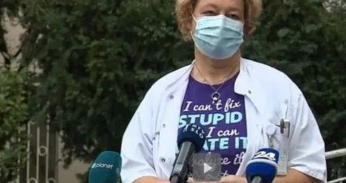 Slovenska infektologinja postala svjetski hit zbog majice u kojoj se pojavila na televiziji