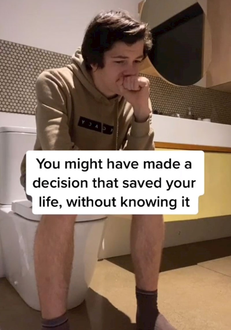 Možda si već napravio odluku koja ti je spasila život, ali to nikad nećeš znati