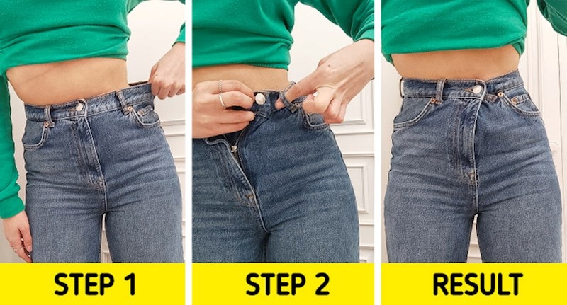 Kako suziti struk na trapericama u sekundi?