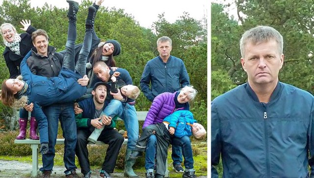 Nitko mu nije najavio da će ovo biti blesavo fotografiranje