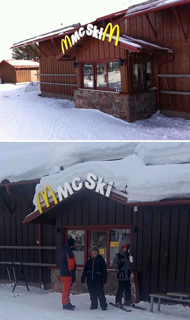U Švedskoj se nalazi jedini McSki na svijetu