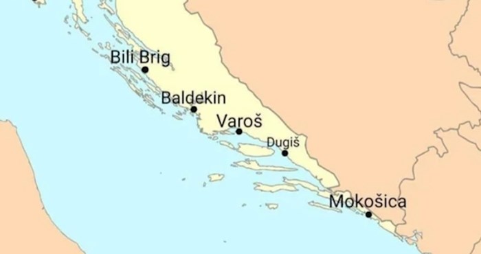 Netko je napravio mapu Hrvatske s najopasnijim kvartovima u svakom gradu, slažete li se?