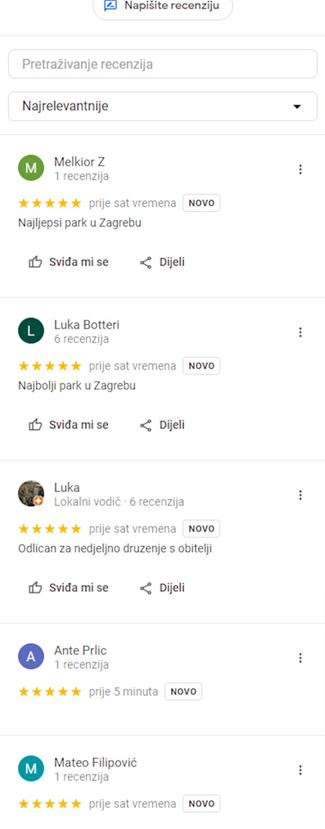 Recenzije "novog" parka zasad su - odlične :D