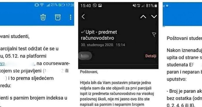 Studente iz BiH podijelili na parne i neparne brojeve indeksa. Morate vidjeti što sve pišu referadi