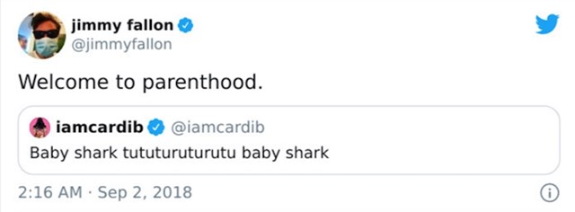 Dobrodošli u roditeljstvo! Baby shark tututurututurutu baby shark....