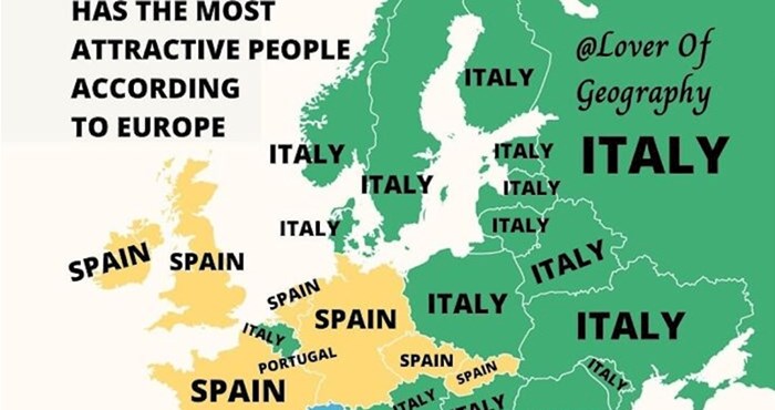 Europljane su pitali u kojoj zemlji žive najatraktivniji ljudi, ovo su odgovori