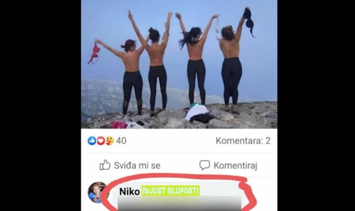 Morate vidjeti kako je Niko komentirao ovaj "tradicionalni pozdrav moru"