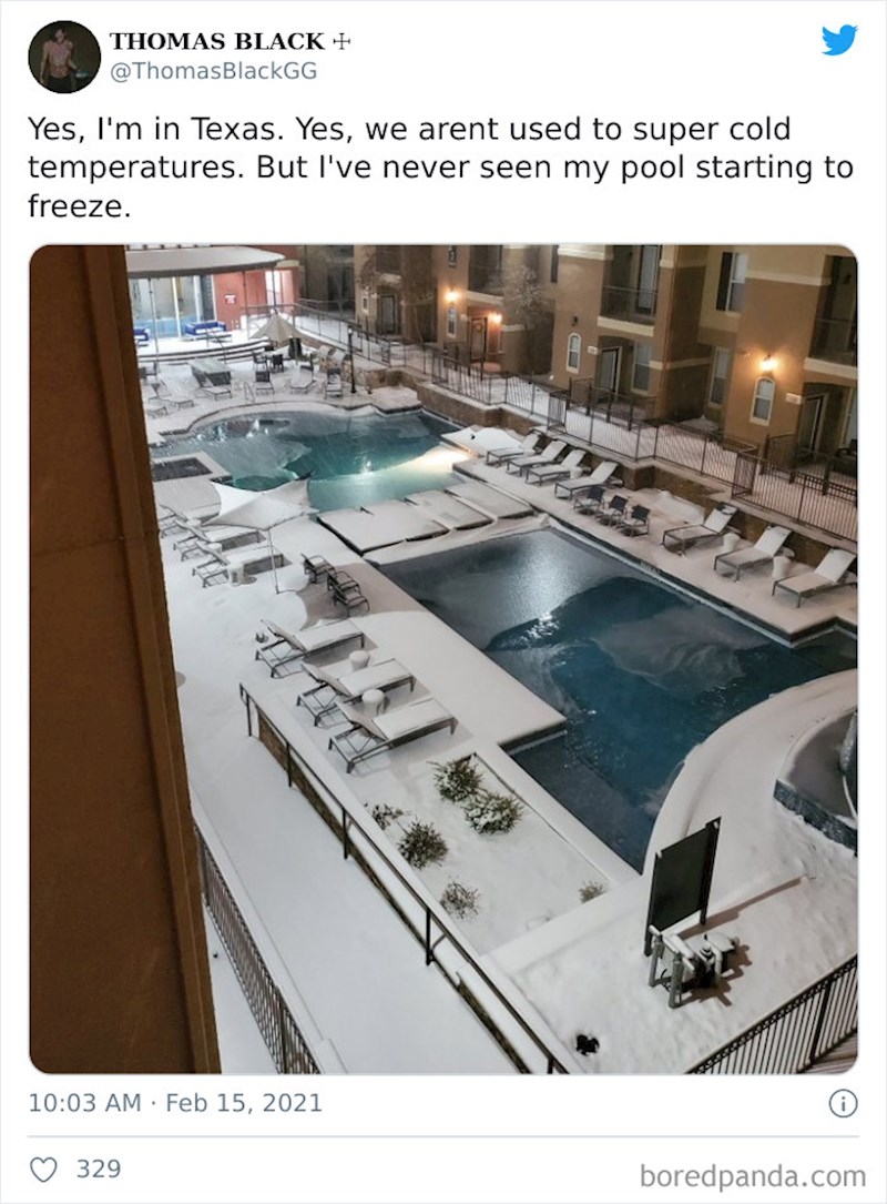 Nikad se nije dogodilo da se bazen počne smrzavati