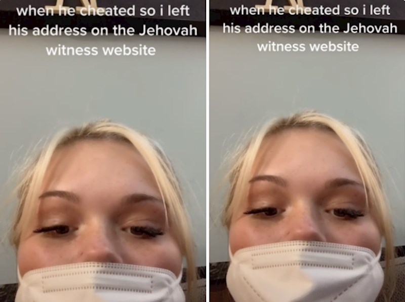 Prevario me pa sam ostavila njegovu adresu na webu Jehovinih svjedoka