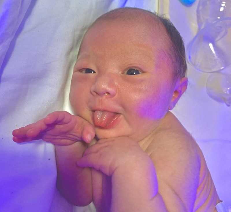 Prva fotka, nekoliko minuta nakon rođenja