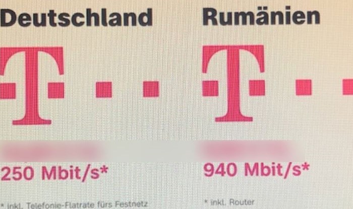 Ostat ćete u šoku kad vidite razliku u cijeni flat interneta u Njemačkoj i Rumunjskoj