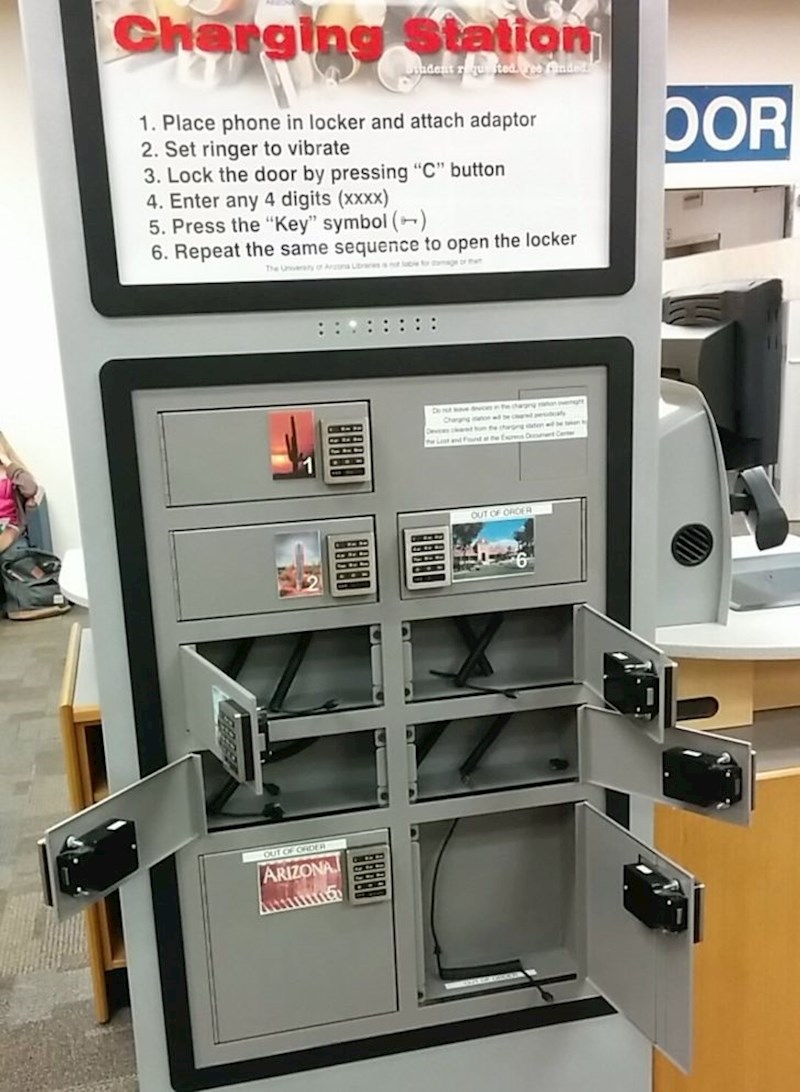 Mjesto za sigurno punjenje mobitela