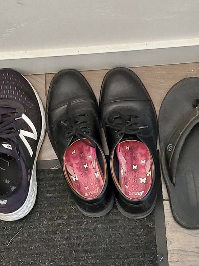 "Moja kći je stavila svoje japanke u moje cipele za posao kako bi mogla biti kao tata"
