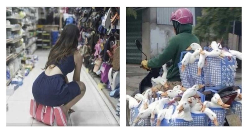 Što se ovdje događa? Bizarne fotke koje je teško objasniti