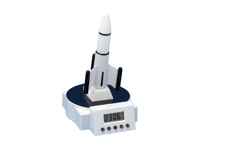 Kad krene alarm raketa se lansira, a alarm se gasi tek kad je vratite na mjesto