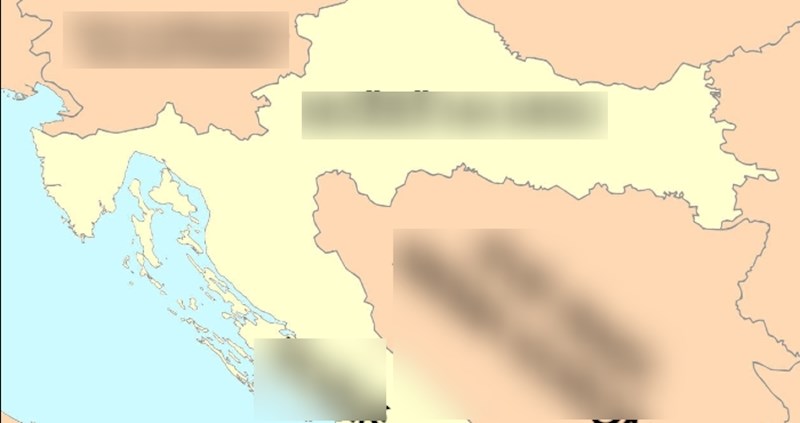 Netko je napravio urnebesnu korona kartu Hrvatske i susjeda, opisi su genijalni