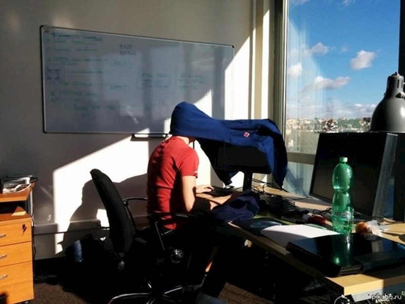 Kad ti u uredu nedostaju zavjese