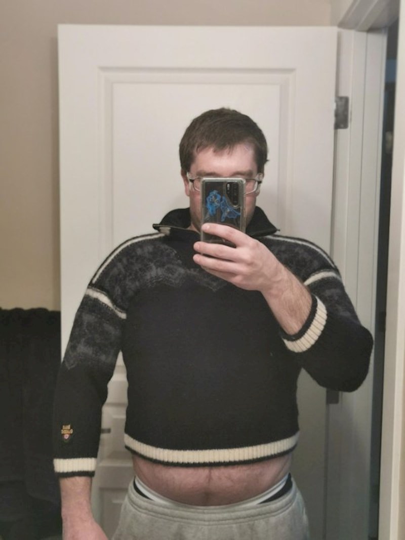 8. Žena mu je oprala džemper od 300 dolara