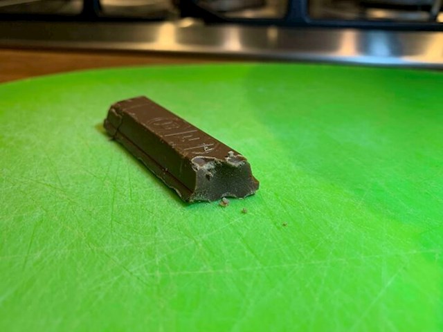 Kitkat koji je ispao obična čokoladica