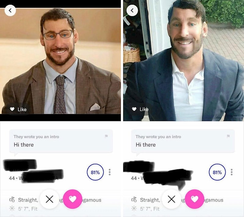 A pogledajte njemu oči