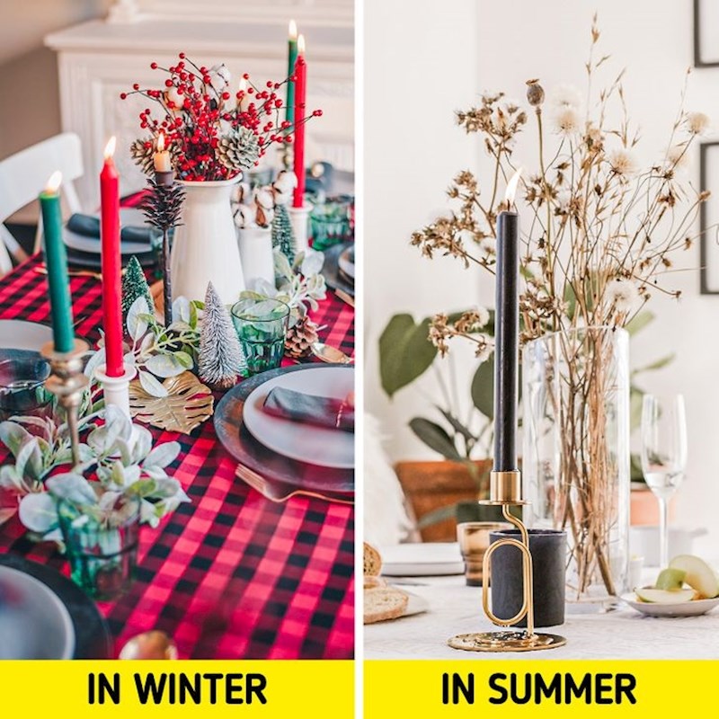 Osvježavaju interijer ovisno o sezoni