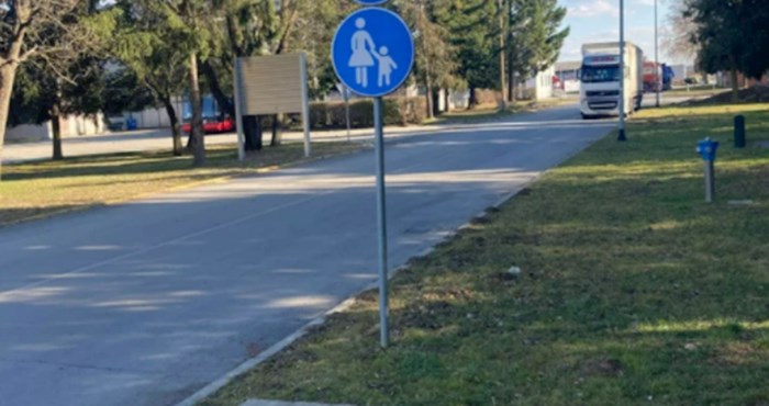 Netko je u Koprivnici snimio prečudan prometni znak, kako ovo objasniti?