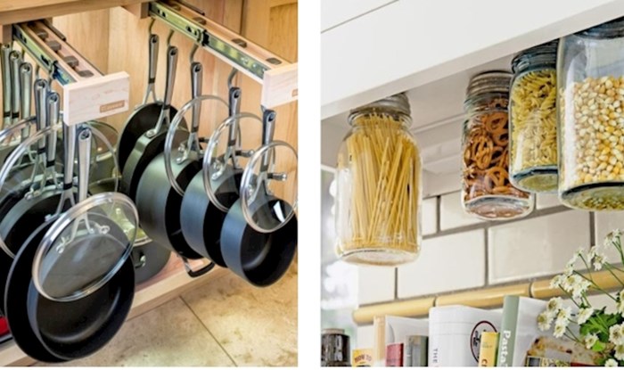 11 genijalnih ideja kako iskoristiti prostor u svojoj kuhinji