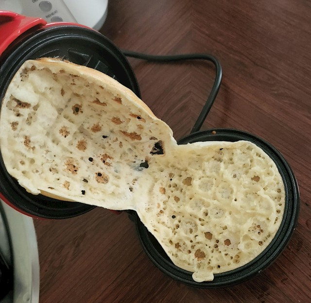 Odlučila je napraviti vafle