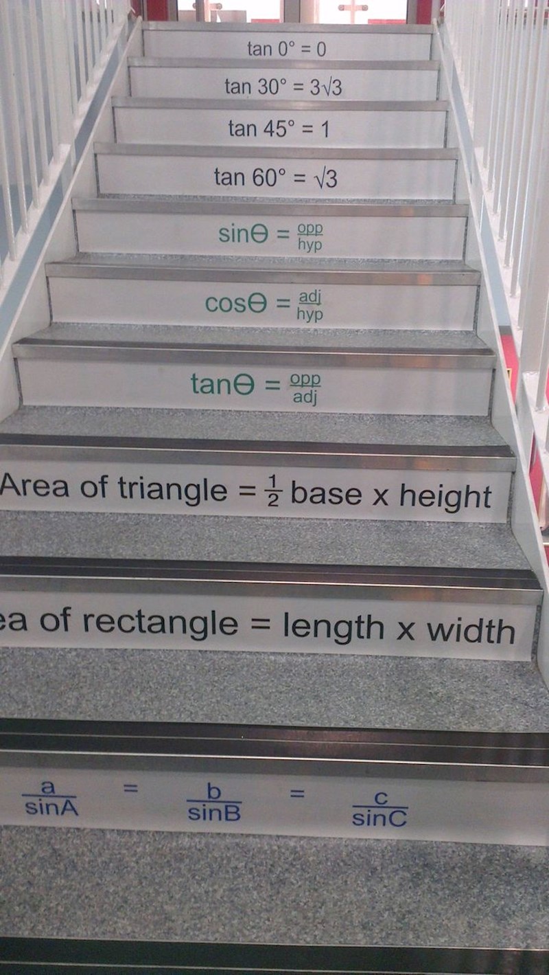 Kad 100 puta prođeš stubama - garantirano znaš nešto o matematici