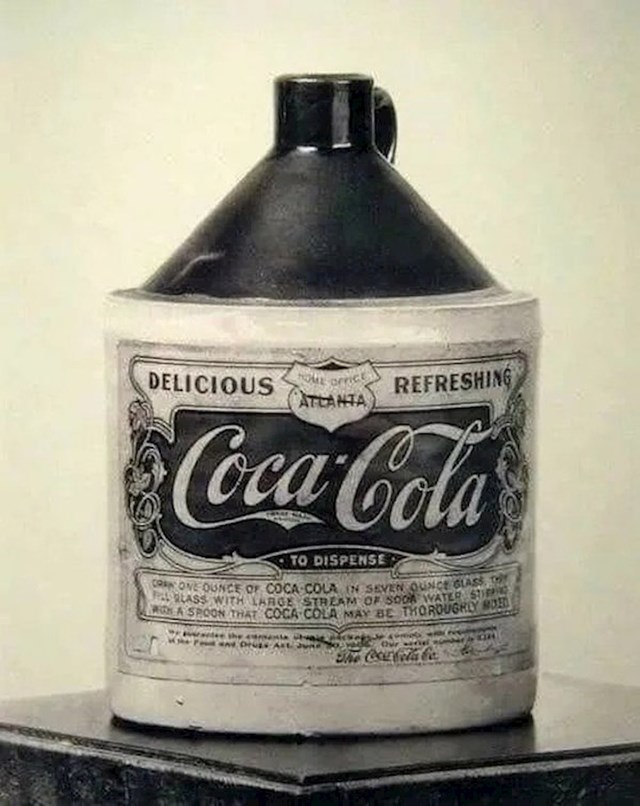 Prva boca Coca-Cole, sadržavala je 9 miligrama kokaina po čaši